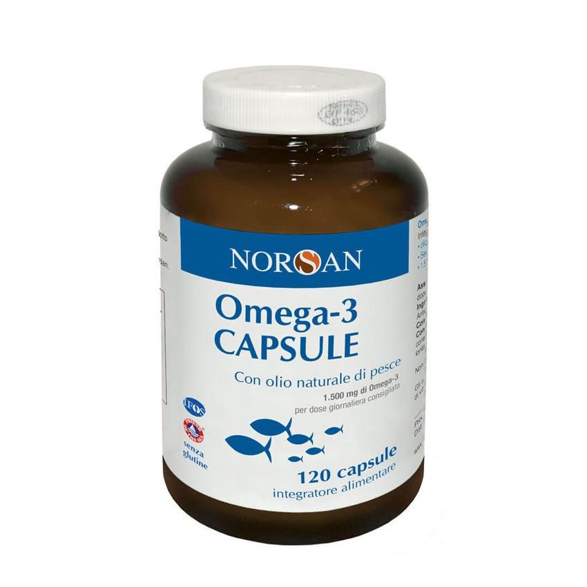 Norsan Omega 3 Supplemento Nutrizionale - 120 Capsule