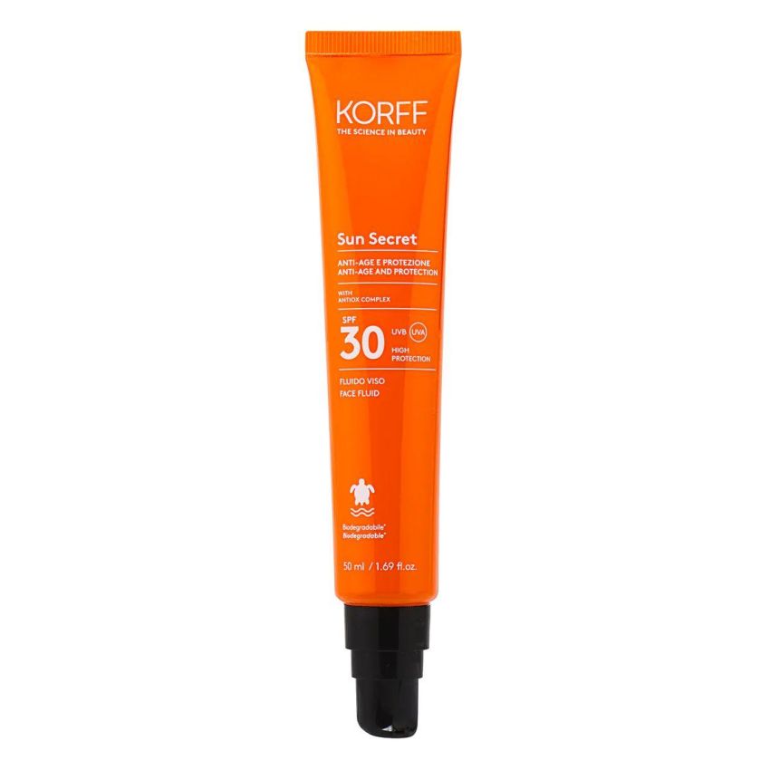 Korff Sun Secret Anti-Aging SPF30 Face Fluid - 50ml