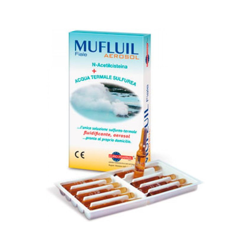 Mufluil Fiale per Aerosol - Confezione da 15 Pezzi, 2ml ciascuno