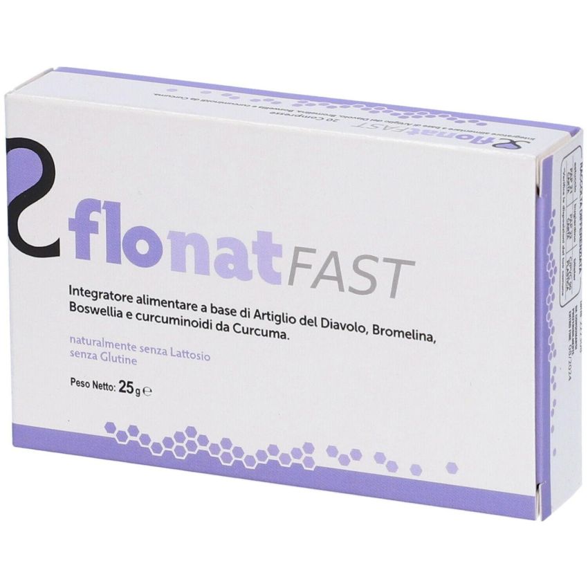 Flonat Fast - Rilievo Rapido per il Raffreddore, 20 Compresse