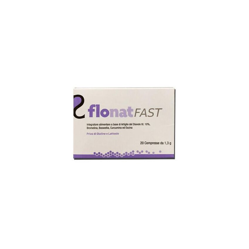 Flonat Fast - Rilievo Rapido per il Raffreddore, 20 Compresse