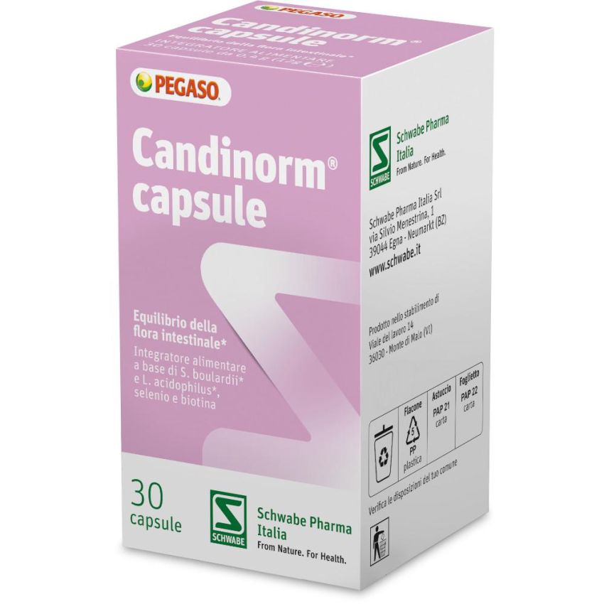 Candinorm - Integratore Alimentare, 30 Capsule