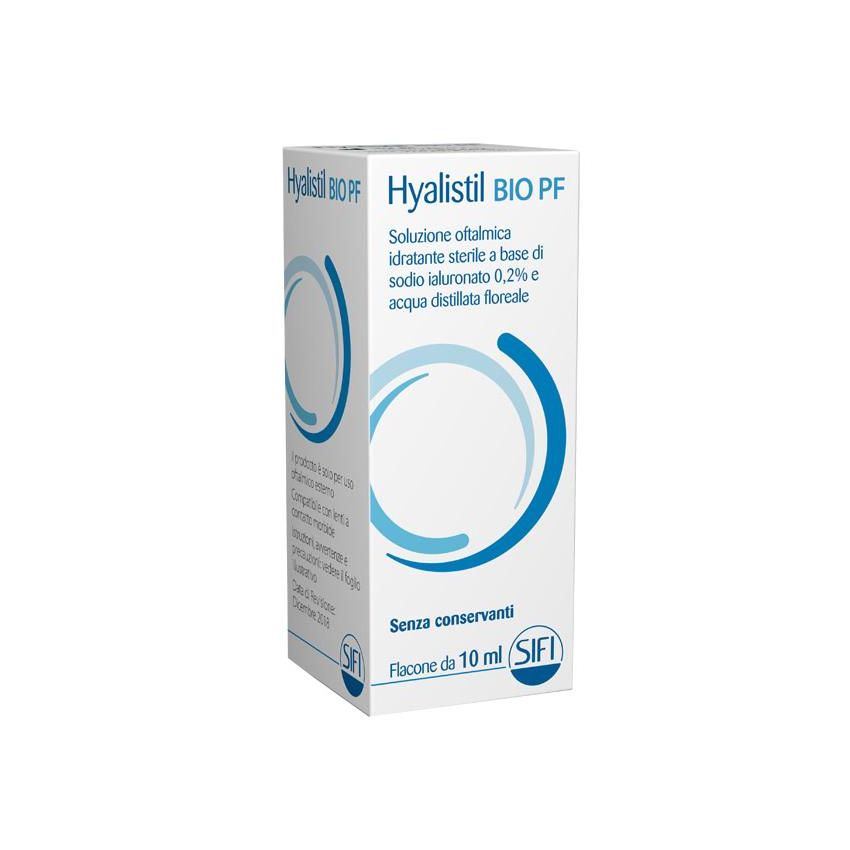 Gocce Oculari Idratanti Hyalistil Bio Pf con Acido Ialuronico 0,2% - 10ml