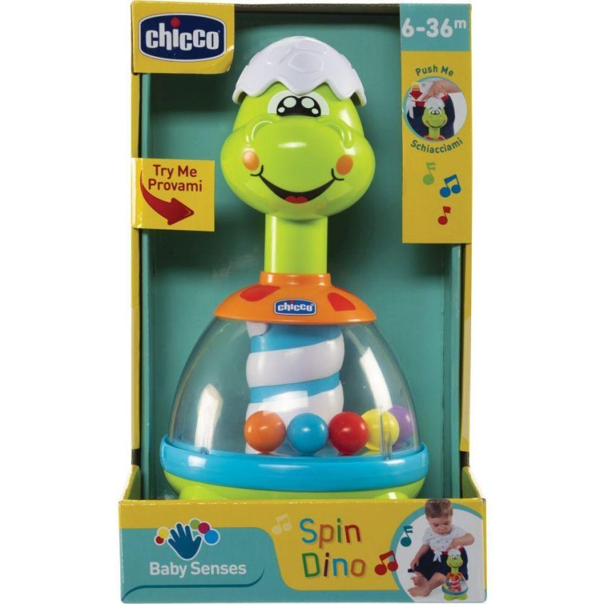 Chicco Dino Trottola Gioco Interattivo per Bambini