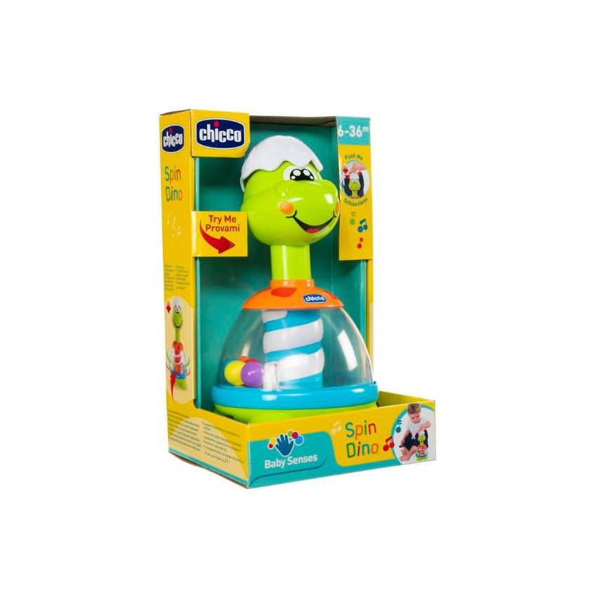 Chicco Dino Trottola Gioco Interattivo per Bambini