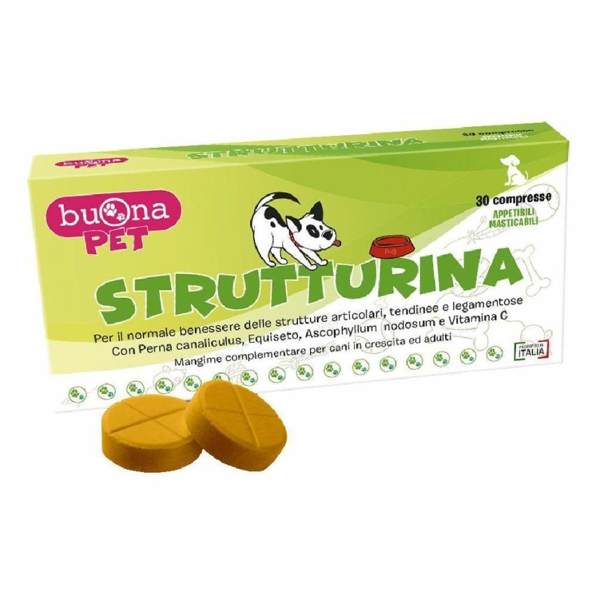 Strutturina Integratore Nutrizionale in Compresse per Cani - 30 Pz