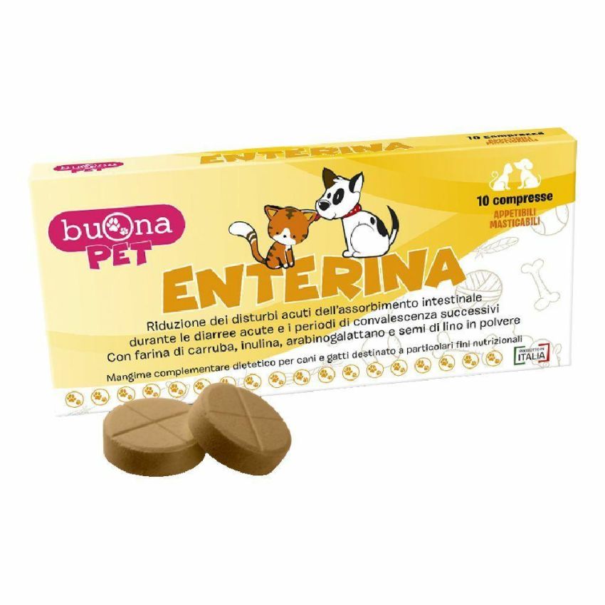 Enterina Buona Pet - Mangime Complementare per Cani - 12,5g