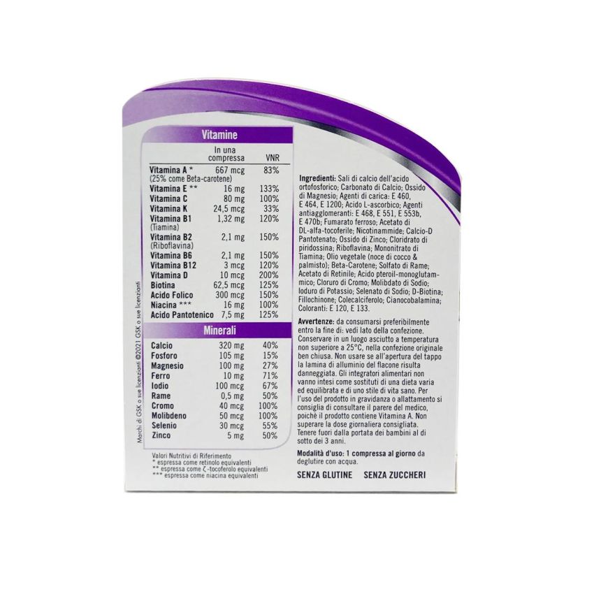 Multicentrum Donna: Integratore Multivitaminico 60 compresse