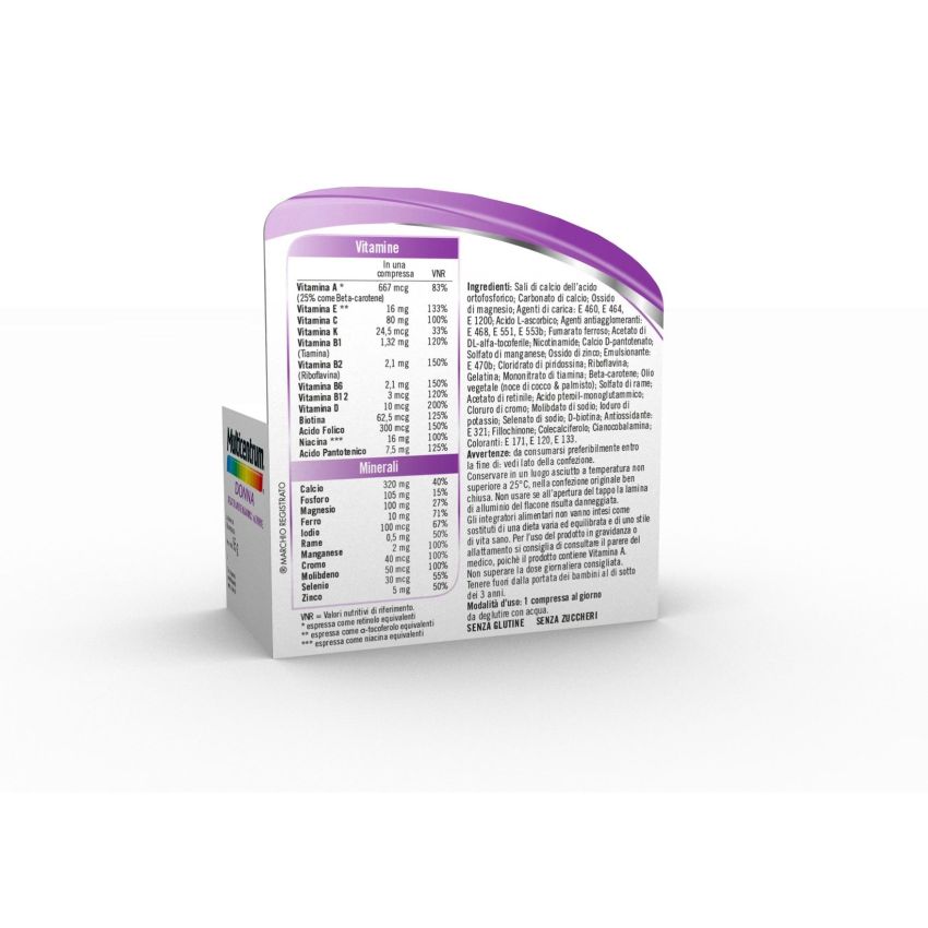 Multicentrum Donna: Integratore Multivitaminico 60 compresse