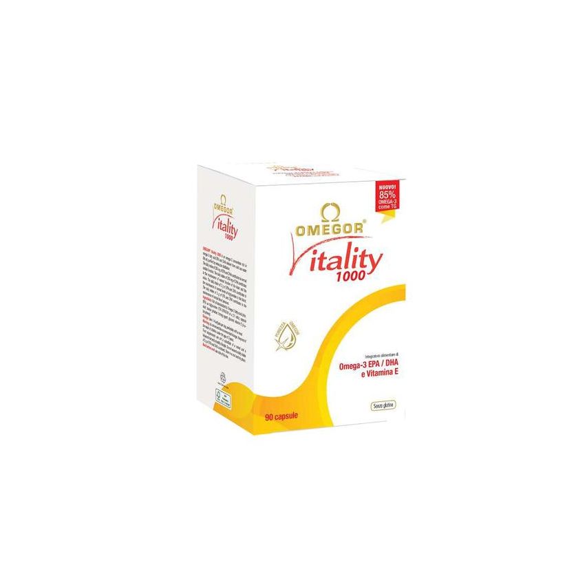 Omegor Vitality Omega-3 Supplement - 90 Capsule