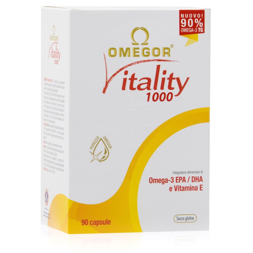 Omegor Vitality Omega-3 Supplement - 90 Capsule