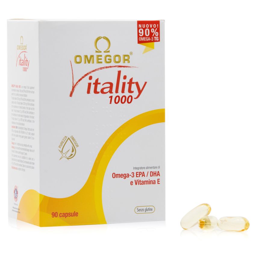 Omegor Vitality Omega-3 Supplement - 90 Capsule