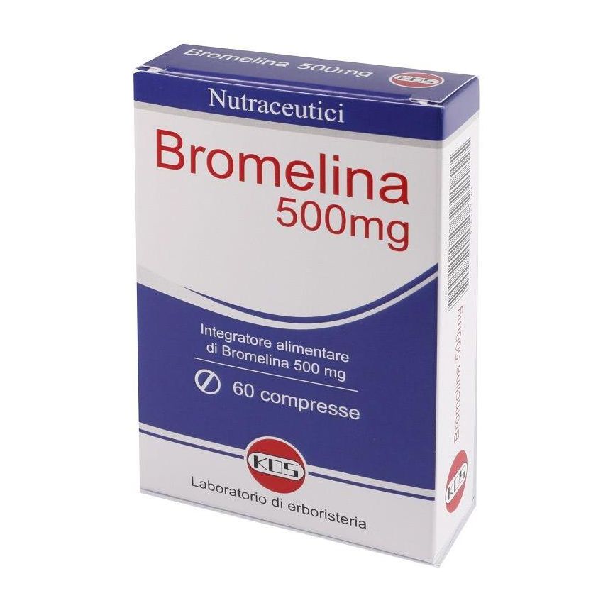 Kos Bromelia 500mg - 60 Compresse Salutari
