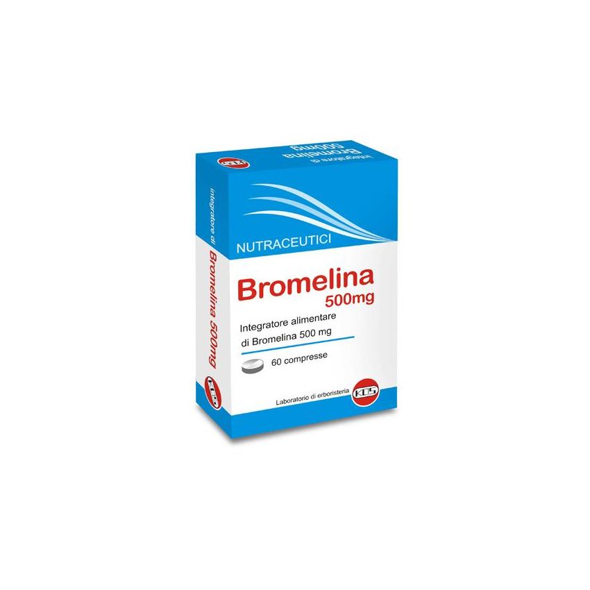 Kos Bromelia 500mg - 60 Compresse Salutari