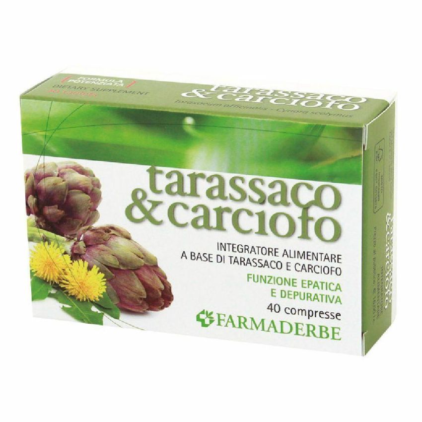 Tarassaco e Carciofo - Integratore Naturale, 40 Capsule