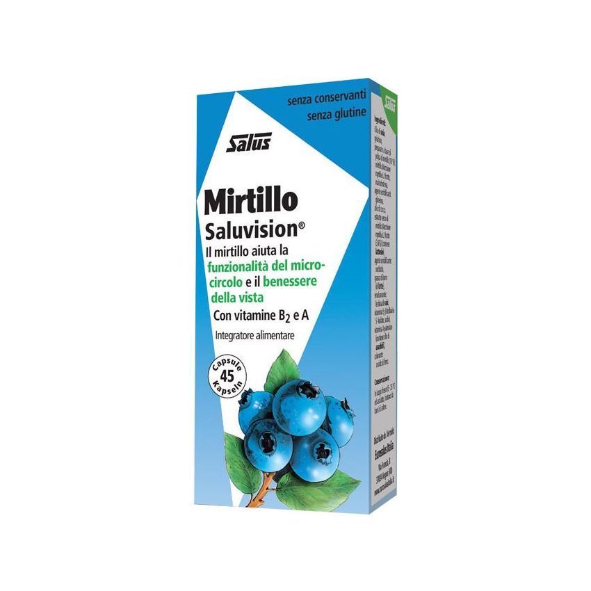 Mirtillo Saluvision - 45 Capsule per la Salute della Vista