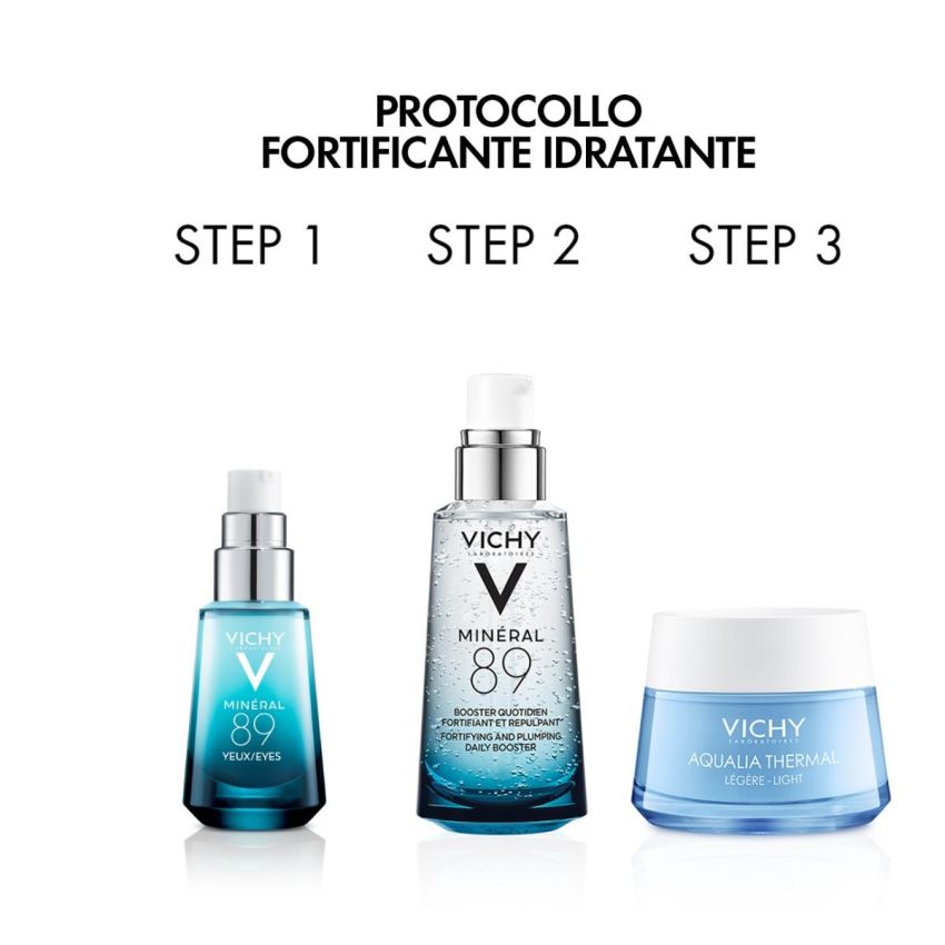 Gel Fortificante e Idratante per Occhi Vichy Mineral 89 - 15ml
