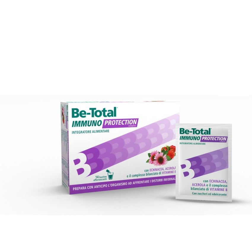 Be-Total Immuno Protection - Integratore con Vitamina B e Zinco - 14 Bustine