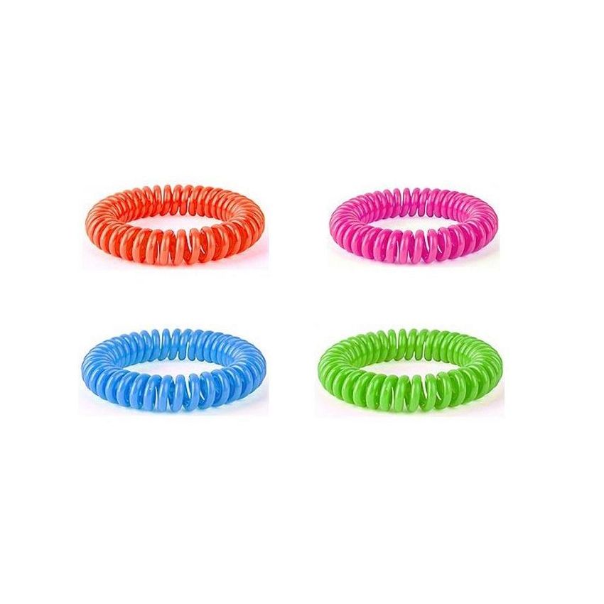 Chicco Zanza - Bracciale Antizanzare in Plastica, Colori Assortiti