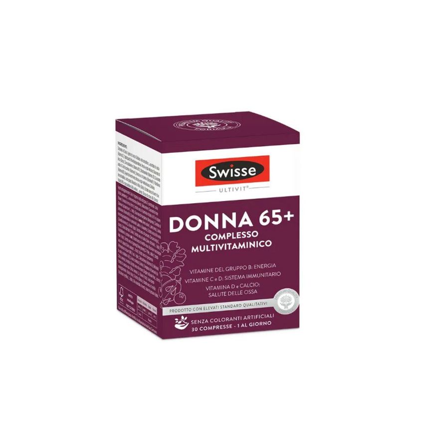 Swisse Multivitaminico per Donne 65+ con 30 Compresse