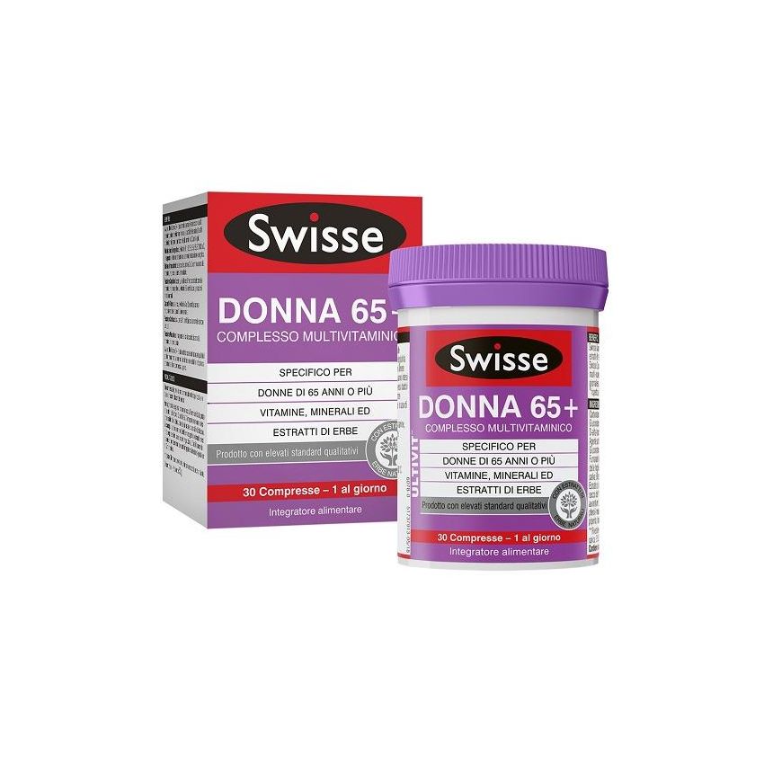 Swisse Multivitaminico per Donne 65+ con 30 Compresse