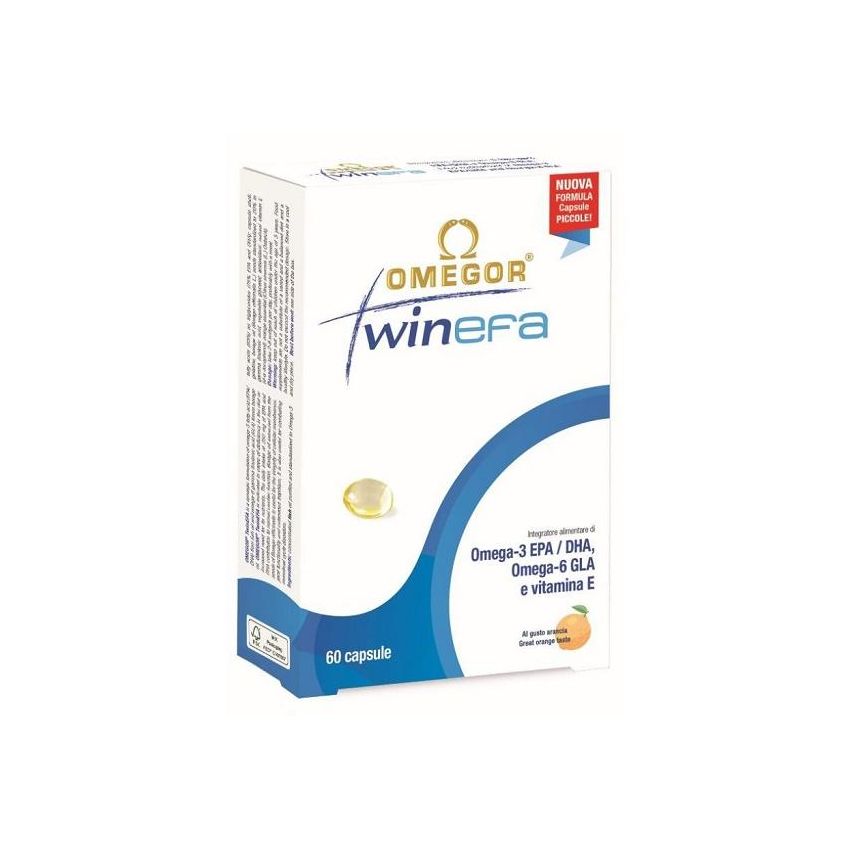 Omegor Twinefa Advanced Omega-3 Supplement - 60 Capsule