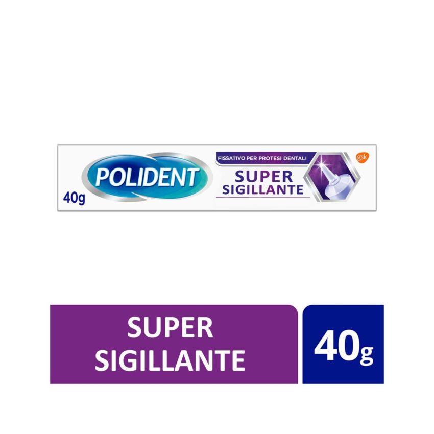 Polident Super Sealant Protezione Dentiera 40g