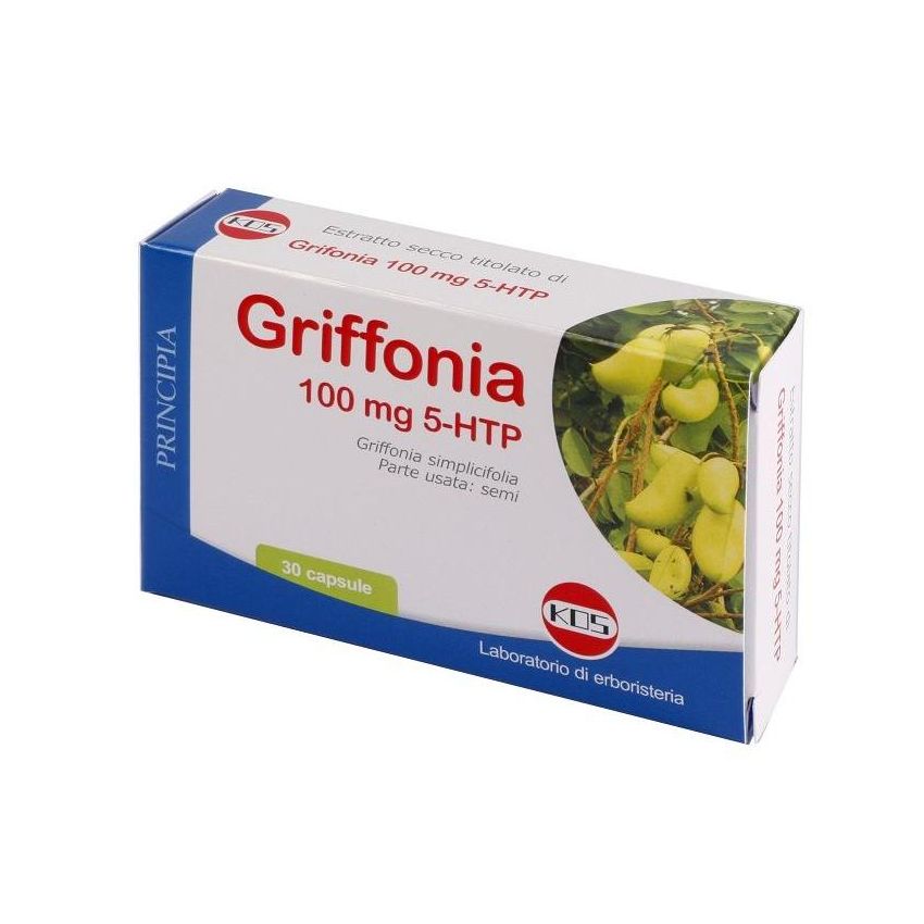 Kos - 5-HTP Griffonia 100mg - Confezione da 30 Capsule