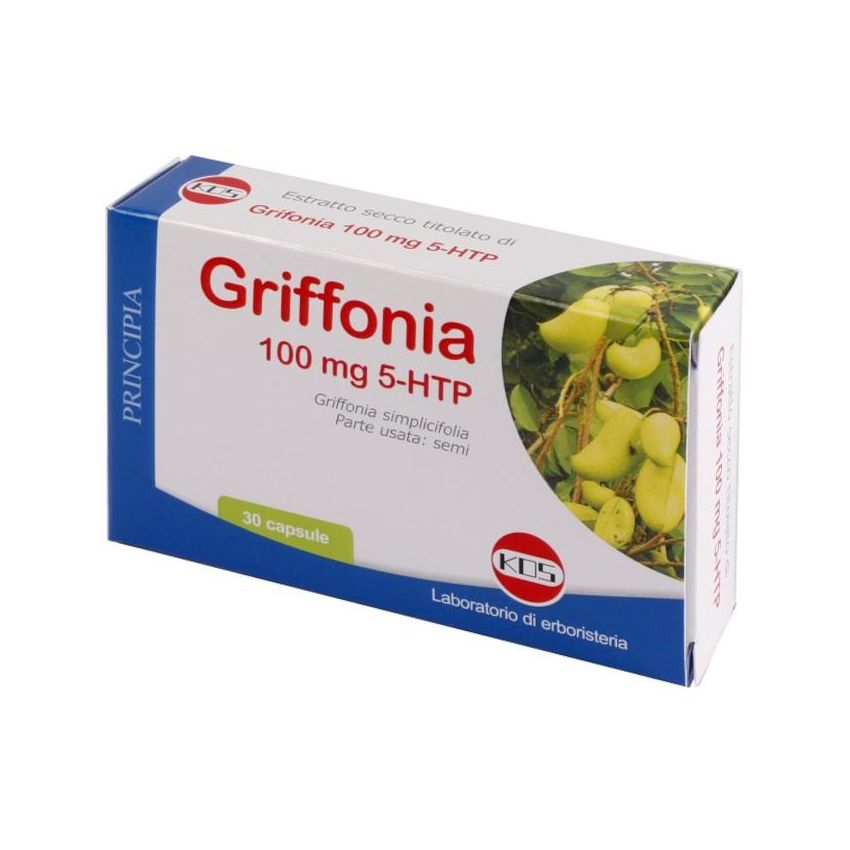 Kos - 5-HTP Griffonia 100mg - Confezione da 30 Capsule