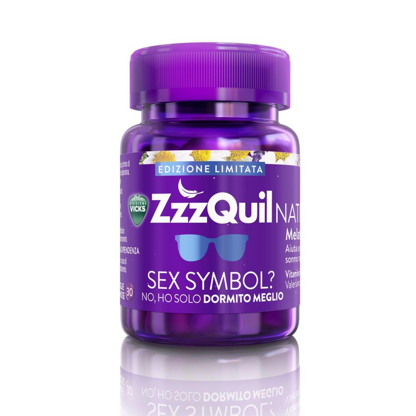 ZzzQuil Natura: Pastiglie Gommose Naturali per il Sonno - Confezione da 30