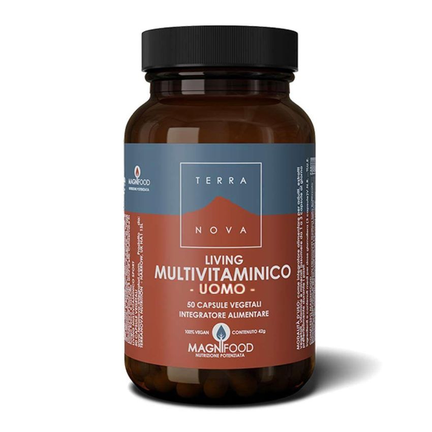 Terranova Multivitaminico Avanzato per Uomini - 50 Capsule