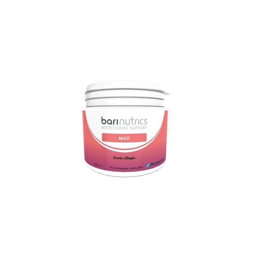 Barinutrics Multi Vitamine Sapore di Ciliegia - 90 Compresse