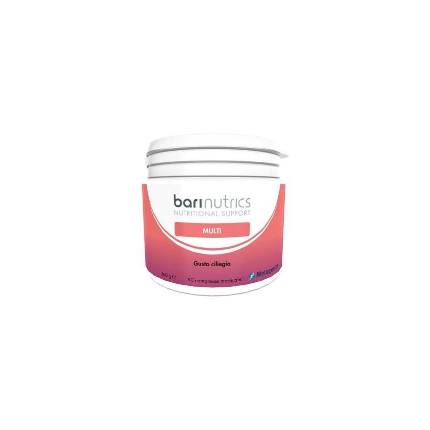 Barinutrics Multi Vitamine Sapore di Ciliegia - 90 Compresse