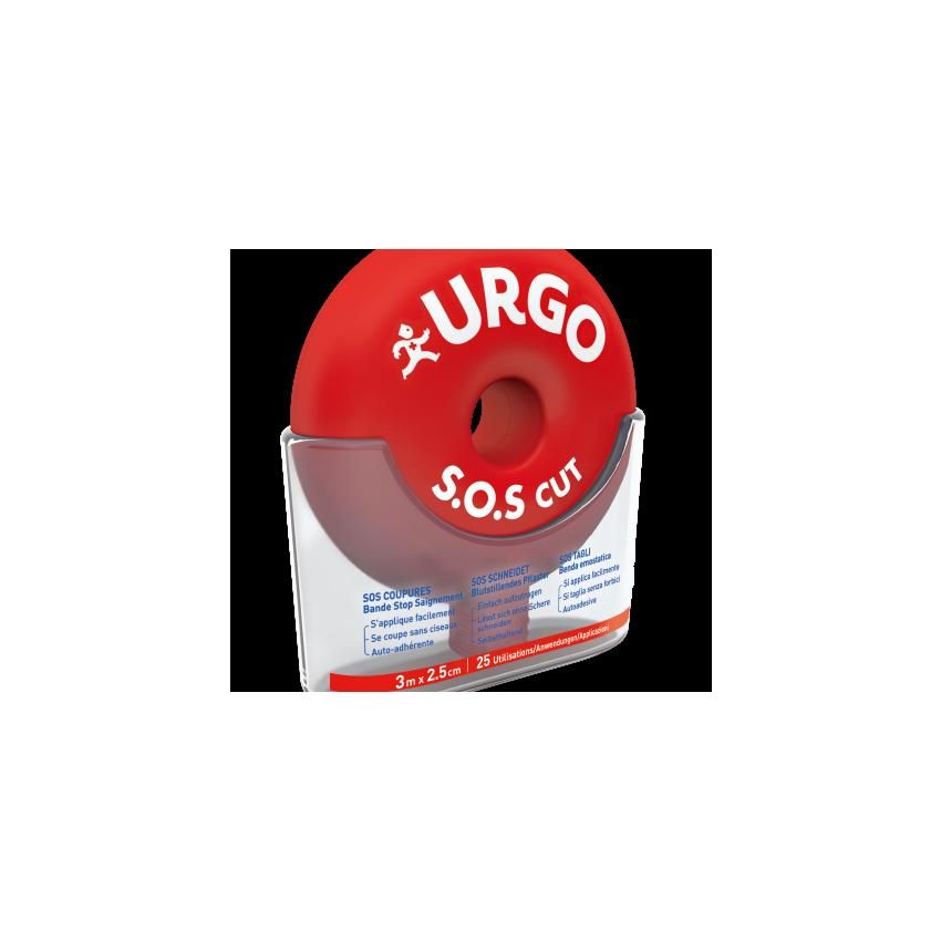 Urgo SOS Cut Benda Autoadesiva - 3m x 2,5cm