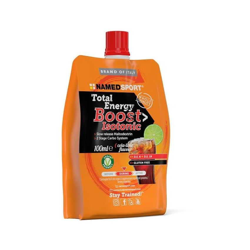 Named Sport Total Energy Isotonic Boost Cola Lime 100ml