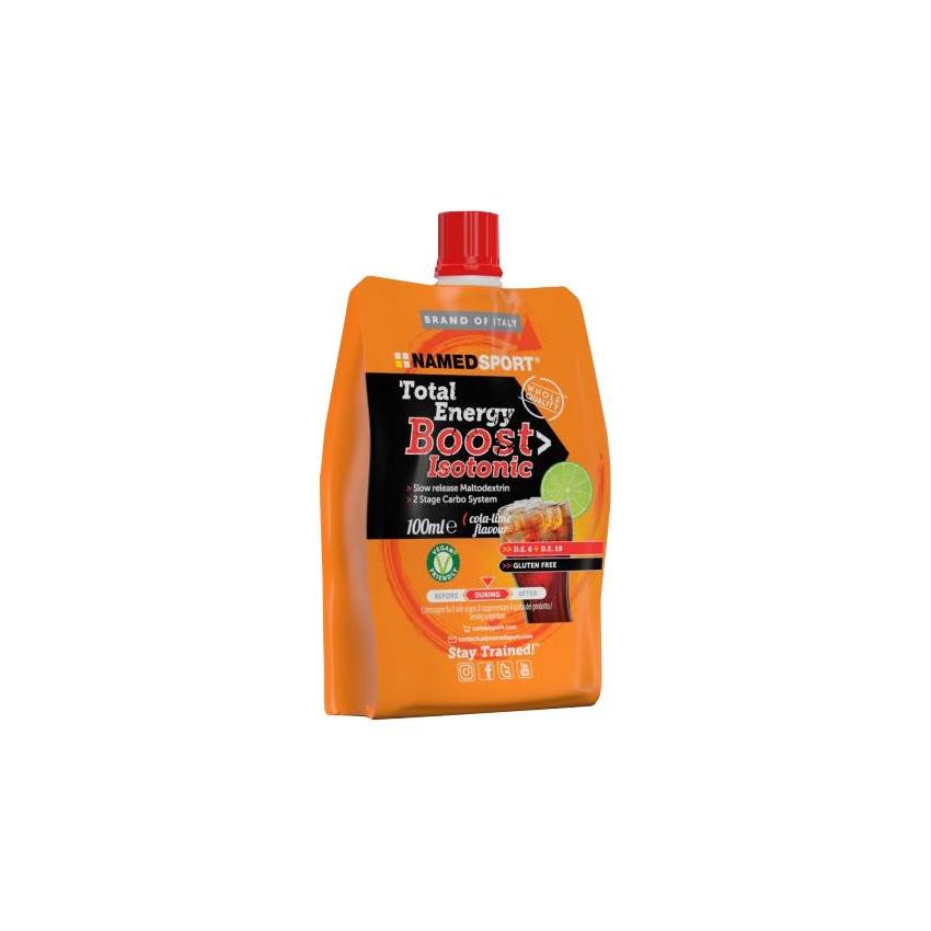 Named Sport Total Energy Isotonic Boost Cola Lime 100ml