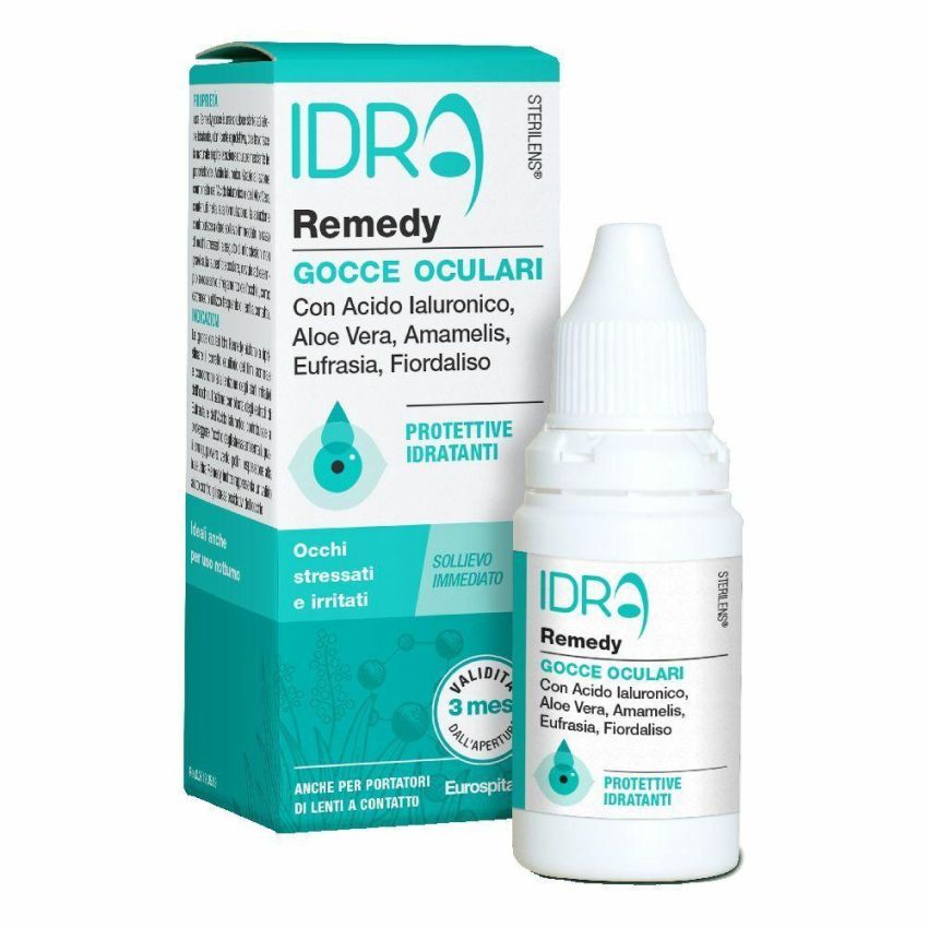 Sterilens Idra Remedy Soluzione Idratante per Occhi, 10 ml
