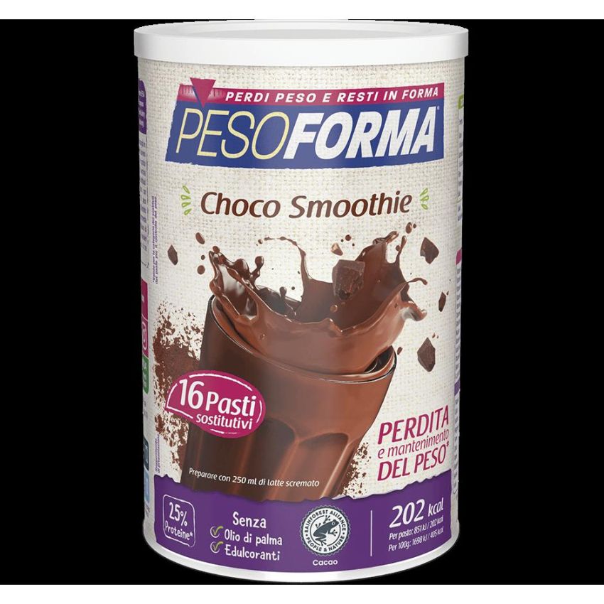 Pesoforma Smoothie al Cioccolato - Sostitutivo di 16 Pasti, 436g