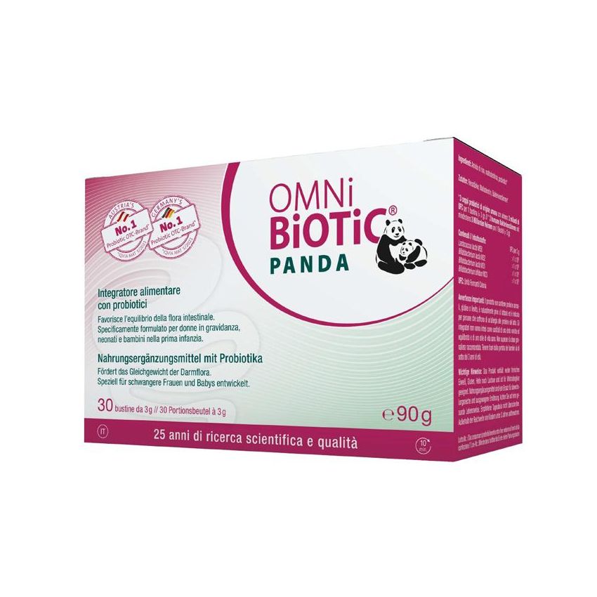 Omni Biotic Panda - Probiotico in Bustine, Confezione da 30
