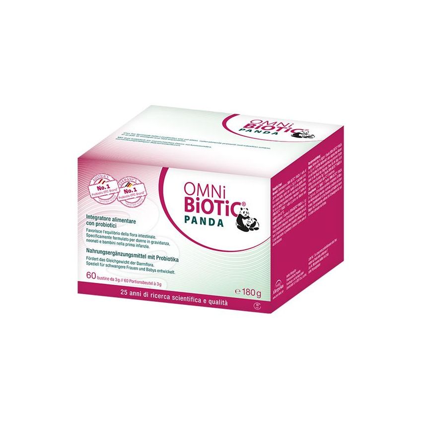 OMNI BIOTIC PANDA - Probiotico Avanzato, 60 Bustine