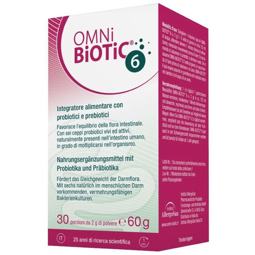 Omni Biotic 6 Probiotico in Barattolo da 60g