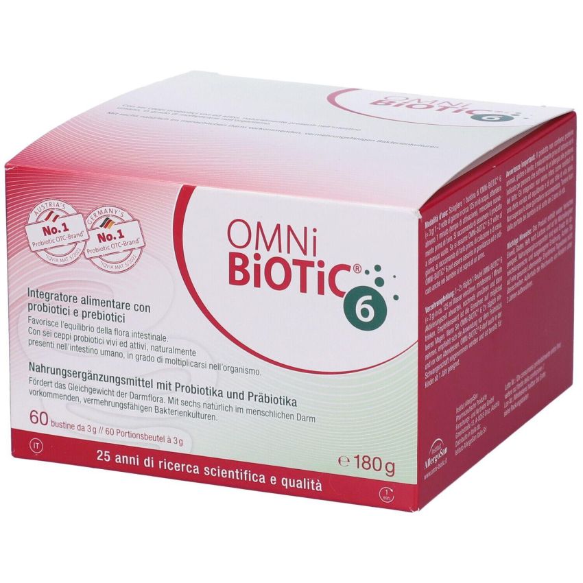 Omni Biotic 6 Polvere - 60 Bustine per la Salute dell'Intestino