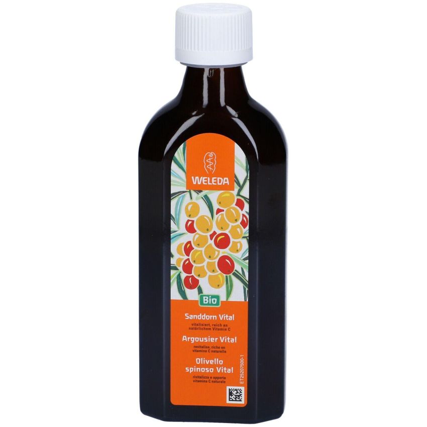 Sciroppo Vitalizzante di Olivello Spinoso 250ml