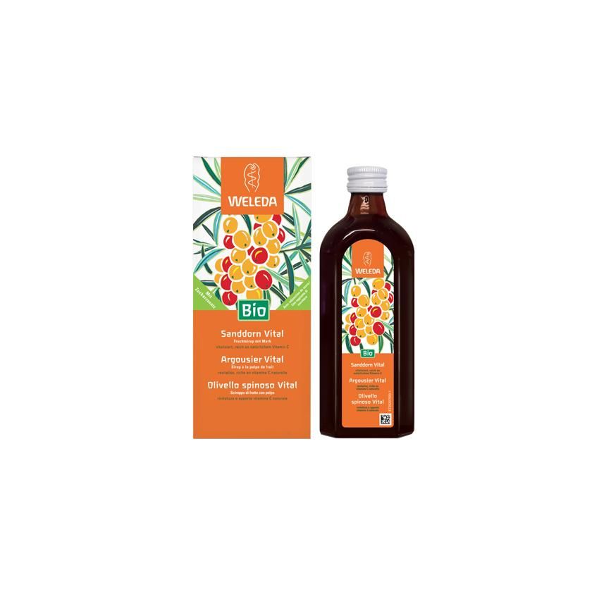 Sciroppo Vitalizzante di Olivello Spinoso 250ml