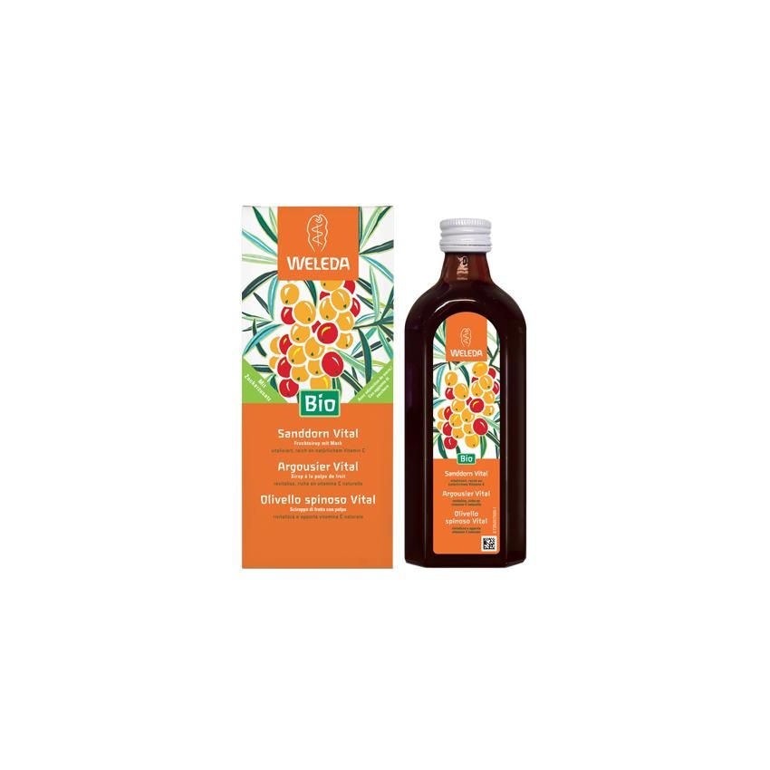 Sciroppo Vitalizzante di Olivello Spinoso 250ml