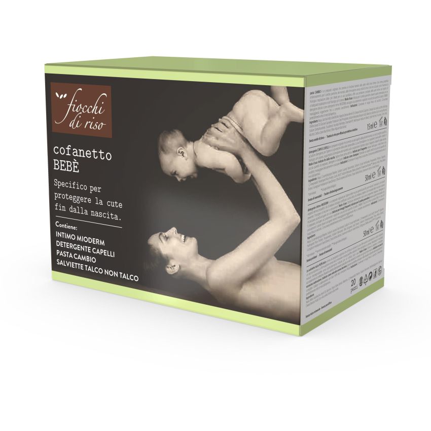 Set Regalo per Bebè con Prodotti Fiocchi di Riso