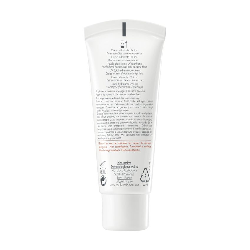 Avene Eau Thermale Hydrance Crema Idratante Ricca con UV SPF30 - 40ml