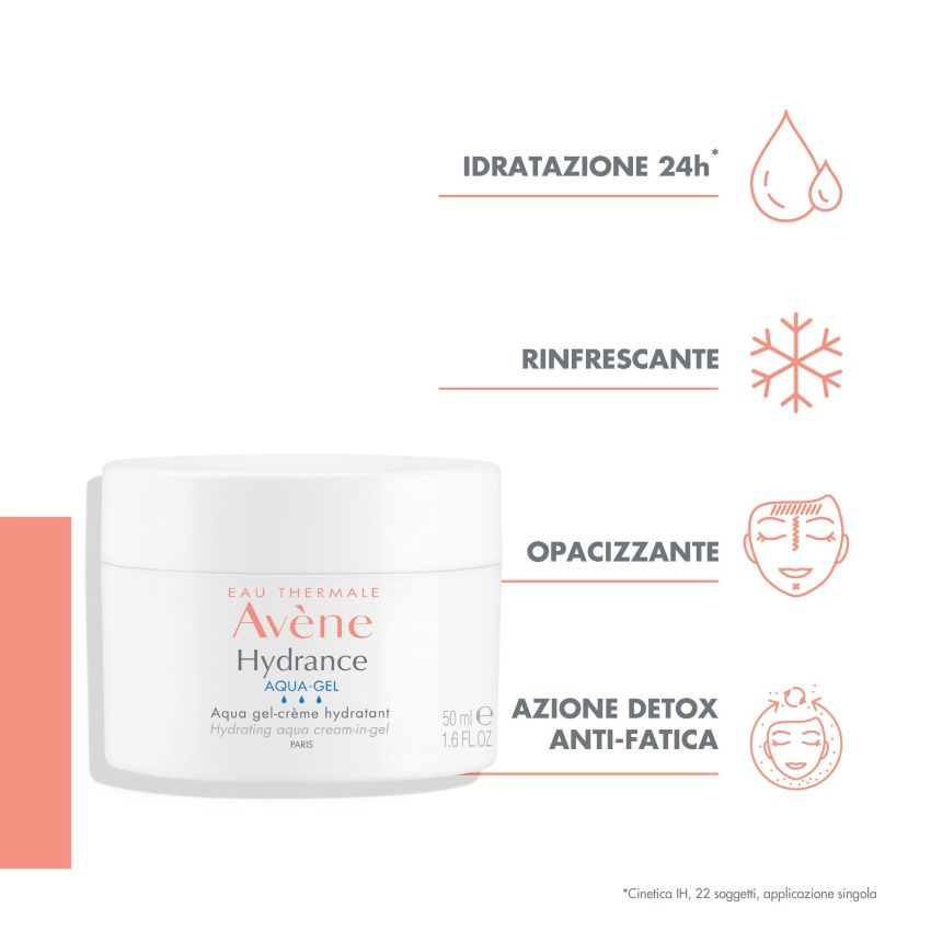 Crema Idratante Viso Avène Eau Thermale Hydrance Aqua Gel 50ml