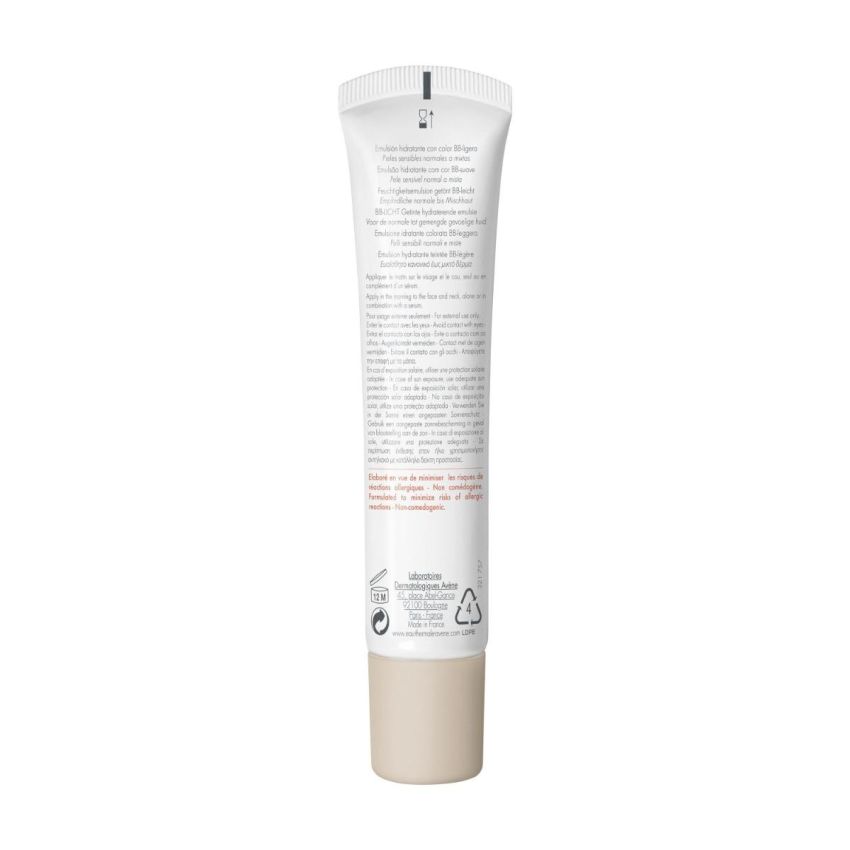 Avène Eau Thermale Hydrance BB Crema Idratante Colorata Leggera SPF30 - 40ml