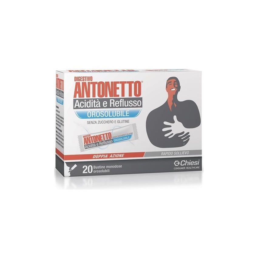 Antonetto Digestivo Orosolubile - Confezione da 20 Bustine